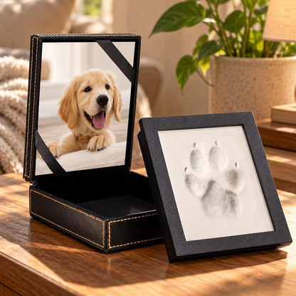 Pet Paw Print Memorial Kit