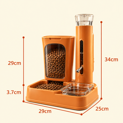 Automatic Pet Feeding & Drinking Station