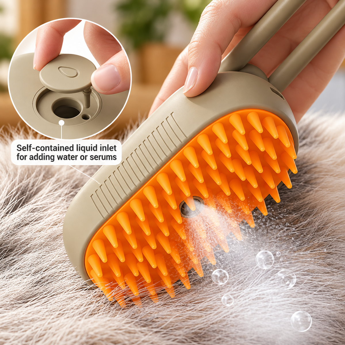 Pawfect Mist™ – 3 in 1 Grooming Brush
