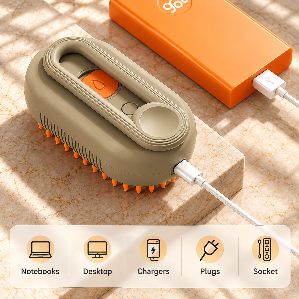 Pawfect Mist™ – 3 in 1 Grooming Brush